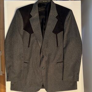 Circle S Dallas Texas Gray Western Sport Coat